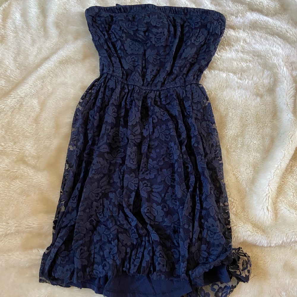Blue sun dress